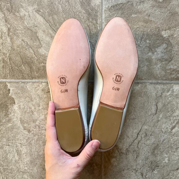 Nordstrom | Shoes | Nordstrom Vintage Classic Brown  Vtg 90s Nordstrom Loafer Flats Ivory Crocodile Leather Old Money Preppy Classic